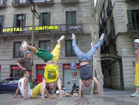 1.8 Capoeira Lehrgang beginnt in da Stadt 