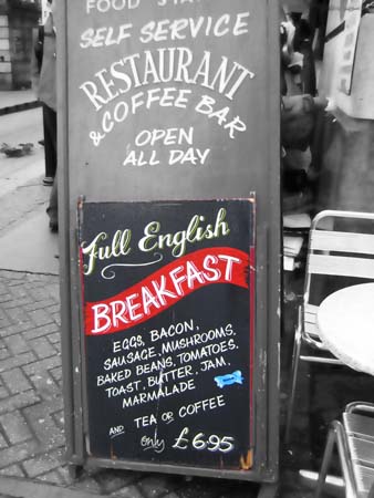 0.4.4 Nahe der Baker Street haben wir English Breakfast zu uns genommen