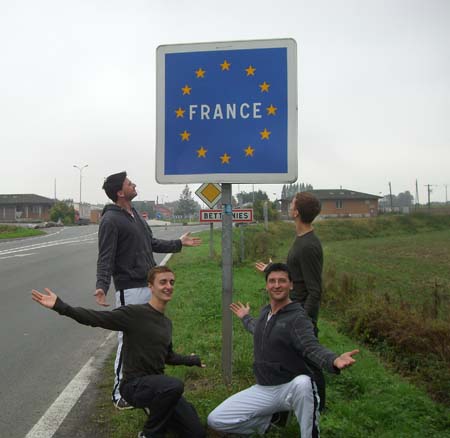 Manuel & Alex und Alex & Manuel sind endlich in Frankreich